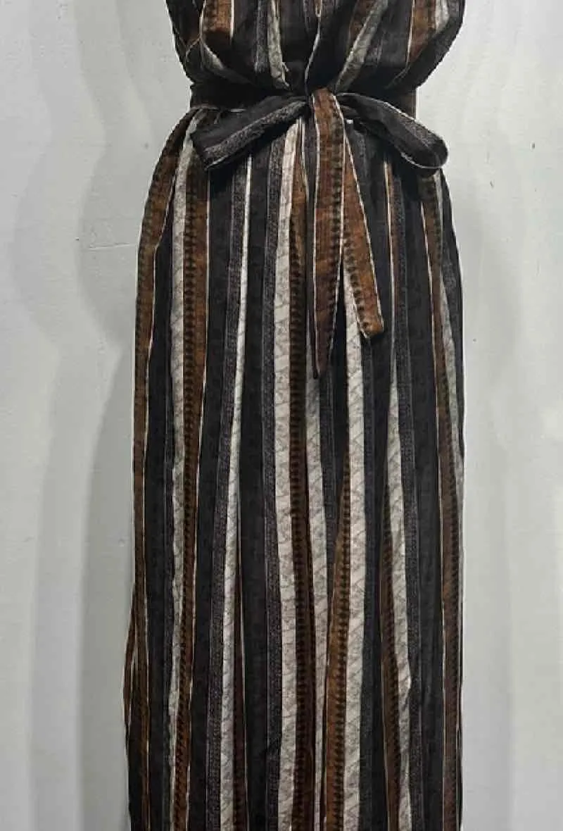 Gestreifter Overall